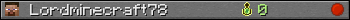 Lordminecraft78 userbar 350x20