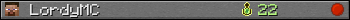 LordyMC userbar 350x20