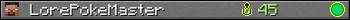 LorePokeMaster userbar 350x20