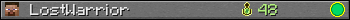 LostWarrior userbar 350x20