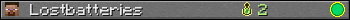 Lostbatteries userbar 350x20