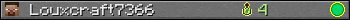 Louxcraft7366 userbar 350x20