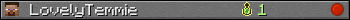 LovelyTemmie userbar 350x20