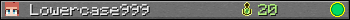 Lowercase999 userbar 350x20