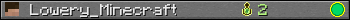 Lowery_Minecraft userbar 350x20