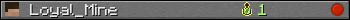 Loyal_Mine userbar 350x20