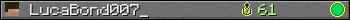 LucaBond007_ userbar 350x20