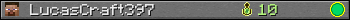 LucasCraft397 userbar 350x20