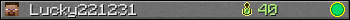 Lucky221231 userbar 350x20