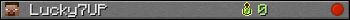 Lucky7UP userbar 350x20