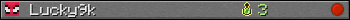 Lucky9k userbar 350x20