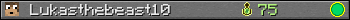 Lukasthebeast10 userbar 350x20