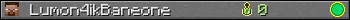 Lumon4ikBaneone userbar 350x20