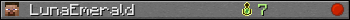 LunaEmerald userbar 350x20