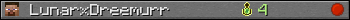 LunarxDreemurr userbar 350x20