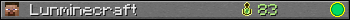 Lunminecraft userbar 350x20