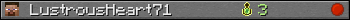 LustrousHeart71 userbar 350x20