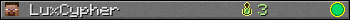LuxCypher userbar 350x20