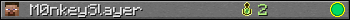 Benutzerleisten 350x20 für M0nkeySlayer