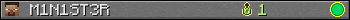 M1N1ST3R userbar 350x20