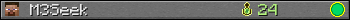 M3Seek userbar 350x20