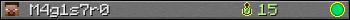 M4g1s7r0 userbar 350x20