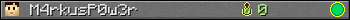 M4rkusP0w3r userbar 350x20