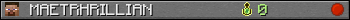 MAETRHRILLIAN userbar 350x20