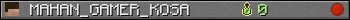 MAHAN_GAMER_KOSA userbar 350x20