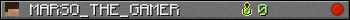 MARSO_THE_GAMER userbar 350x20