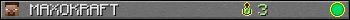 Benutzerleisten 350x20 für MAXOKRAFT