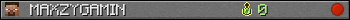 MAXZYGAMIN userbar 350x20