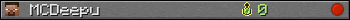 MCDeepu userbar 350x20