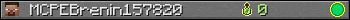 MCPEBrenin157820 userbar 350x20