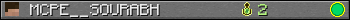 MCPE__SOURABH userbar 350x20