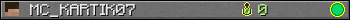 Benutzerleisten 350x20 für MC_KARTIK07
