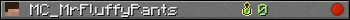 MC_MrFluffyPants userbar 350x20