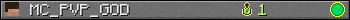 Юзербар 350x20 для MC_PVP_GOD