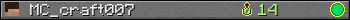 MC_craft007 userbar 350x20