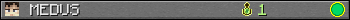 MEDUS userbar 350x20