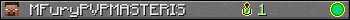 MFuryPVPMASTERIS userbar 350x20