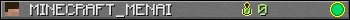 Benutzerleisten 350x20 für MINECRAFT_MENAI
