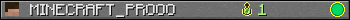 MINECRAFT_PROOO userbar 350x20