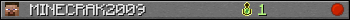 MINECRAK2009 userbar 350x20