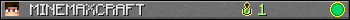 MINEMAXCRAFT userbar 350x20