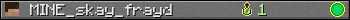 MINE_skay_frayd userbar 350x20