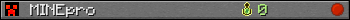 MINEpro userbar 350x20