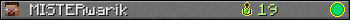 MISTERwarik userbar 350x20