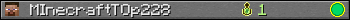 MInecraftTOp228 userbar 350x20