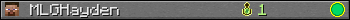 MLGHayden userbar 350x20